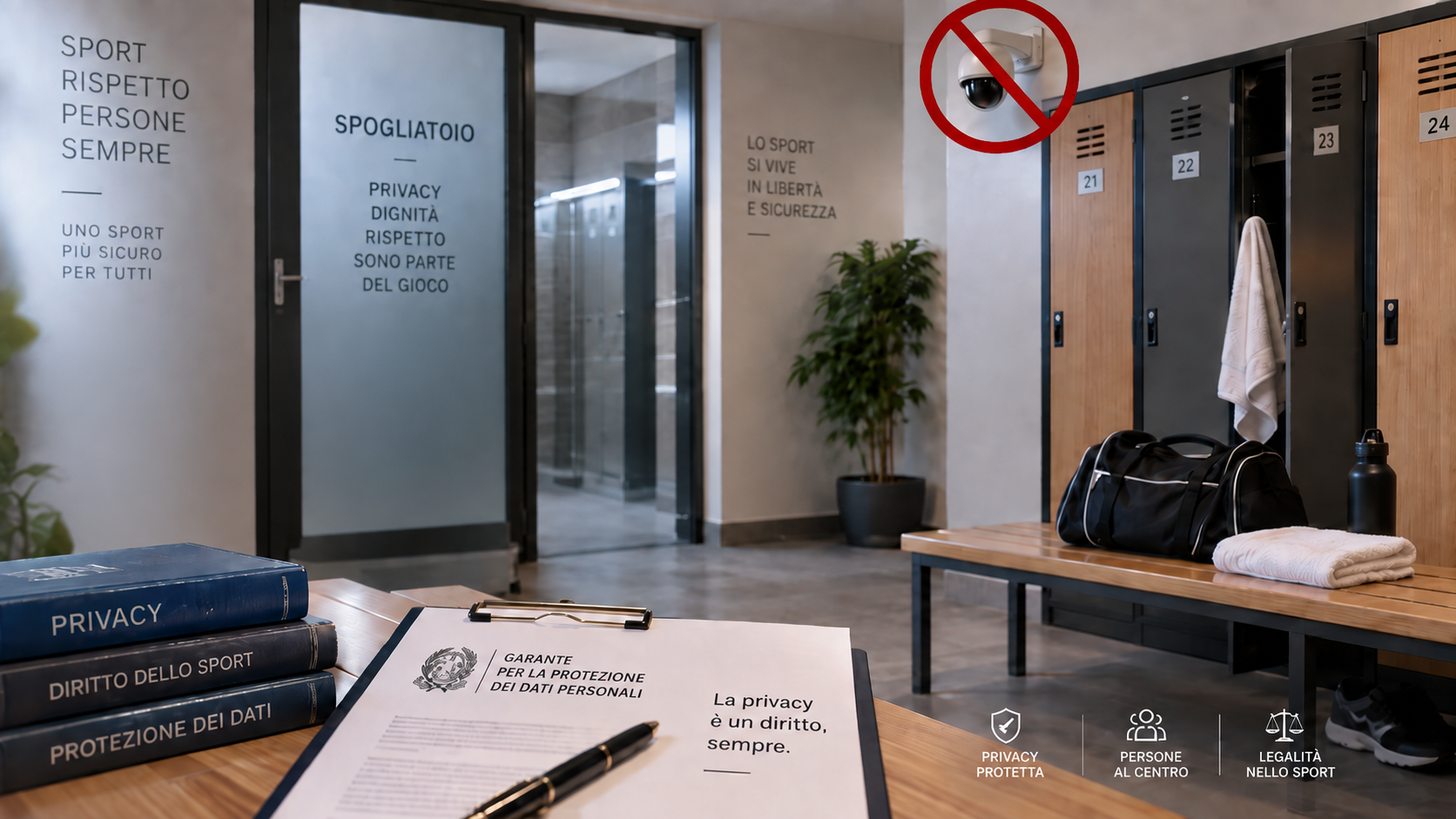 Telecamere negli Spogliatoi: Divieto Garante Privacy